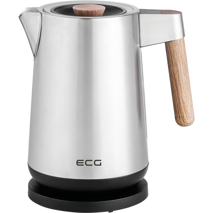 Тостер ECG RK 1767 Strix Timber, 2 слоти, 850 Вт, дерев'яний дизайн