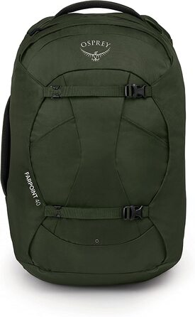 Оригінальний туристичний рюкзак Osprey Farpoint 40 л, чоловічий, зелений, універсальний розмір, для подорожей
