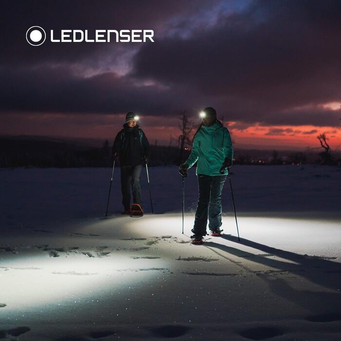 Ліхтар налобний Ledlenser HF8R Signature, 2000 люмен, водонепроникний, RGB, акумуляторний, чорний, для туризму та активного відпочинку