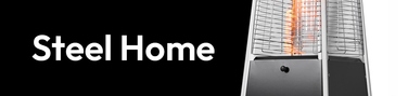 Обігрівач-парасоль Steelfence 227 см, 13 кВт