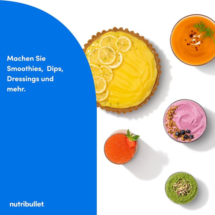Стаціонарний блендер Nutribullet SmartSense Mixer Combo NBF550DG, 1500Вт, чаша 1.9л та стакани 700/900мл, 5 швидкостей, пульсаційний режим, чорний
