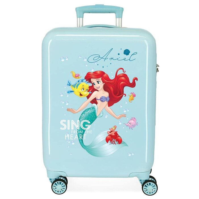 Дитяча косметичка-органайзер Disney з плечовим ременем, модель Ariel (Русалонька), рожева