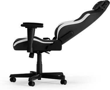 Ігрове крісло DXRacer DRIFTING L, чорне-біле, EPU шкіра, оригінал