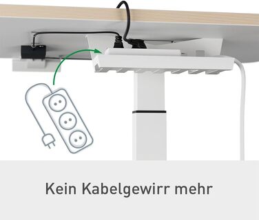 Регульований стіл Leitz Ergo Compact 80x60 см, білий - електричний, для офісу та дому, до 80 кг, з нагадуванням про зміну положення