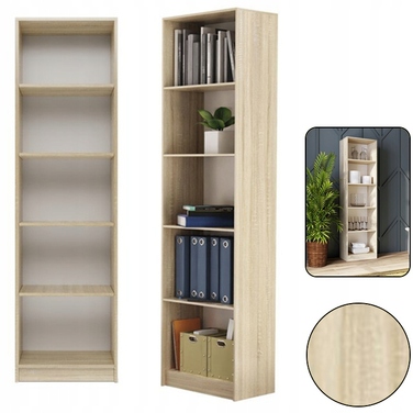 Стелаж TopEshop 50 x 182 x 30 см, дуб сонома