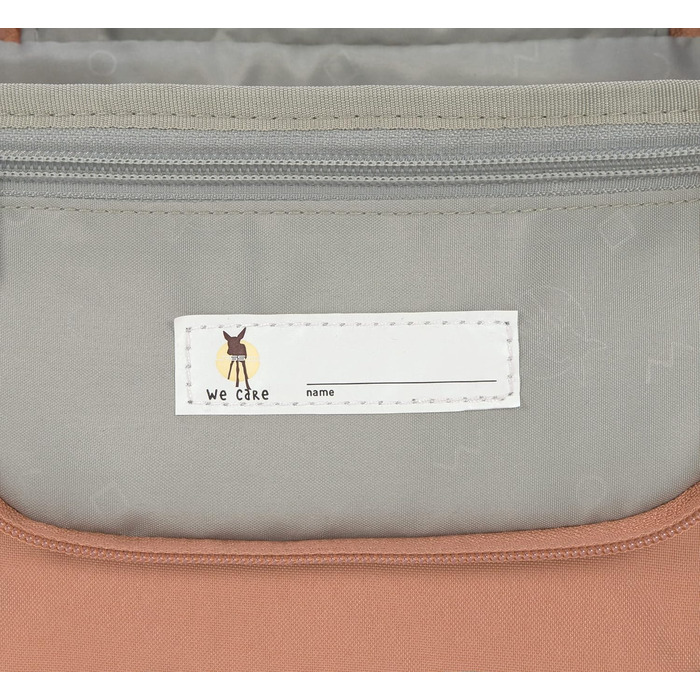 Дитяча косметичка LÄSSIG з гачком, 20 см, Happy Prints, карамель
