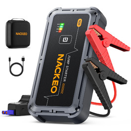 Powerbank для запуску двигуна 7000A - запуск авто, SUV, мотоцикла, вантажівки. 12V, LED ліхтарик, кабель для підключення