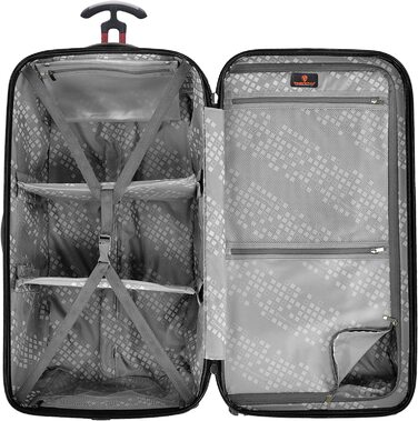 Валіза на колесах Traveler's Choice Maxporter II 30'' з полікарбонату, жорсткий корпус, темно-зелена