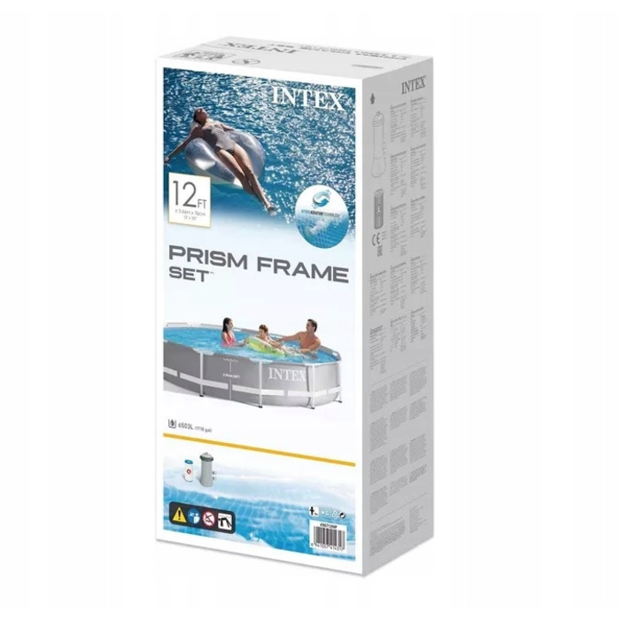 Каркасний басейн Intex Prism 26710, 366x76 см