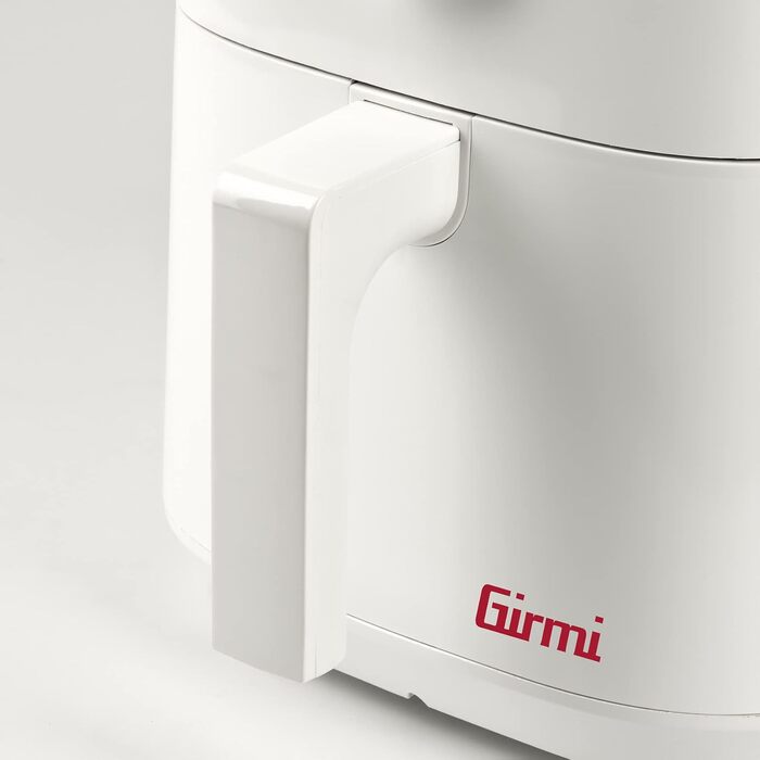 Аерофритюрниця Girmi FG86 Ecofrit Easy на 5 літрів, 1400 Вт, 6 програм, дисплей з поворотним регулятором, таймер, книга рецептів