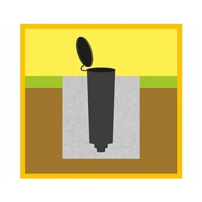 Ротаційна садова сушарка для білизна Vileda (зовнішня), на 3 завантаження, 40 м, велика