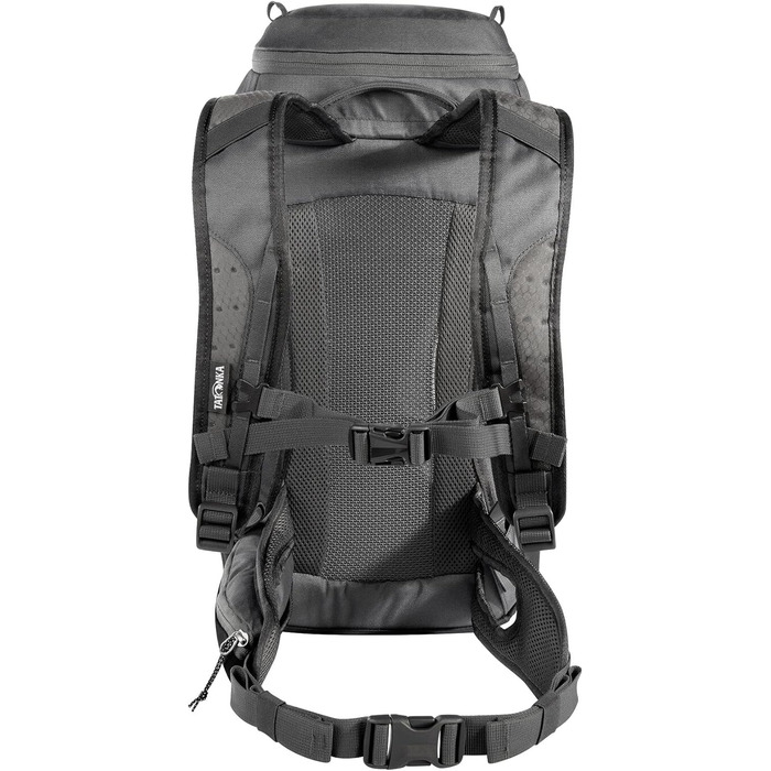 Рюкзак для походів Tatonka Hike Pack 22 л з вентиляцією спини та дощовиком, легкий і зручний туристичний рюкзак, сірий/чорний