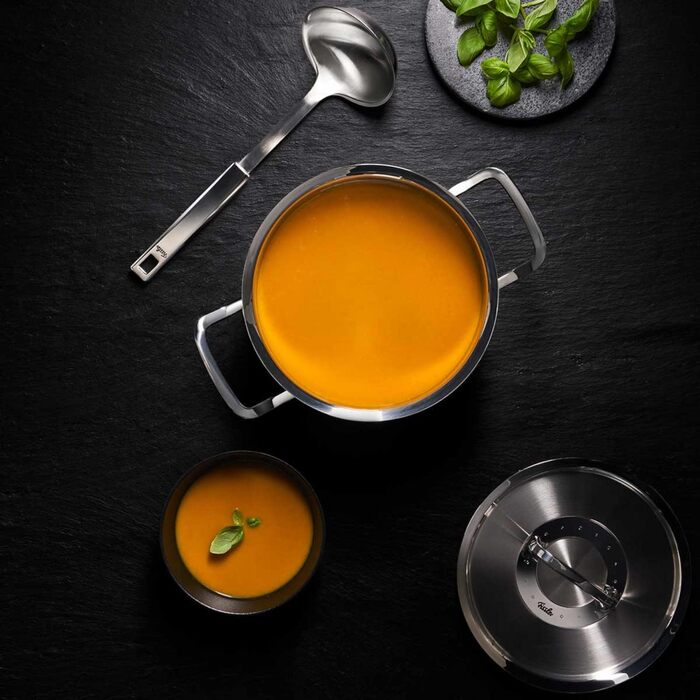 Каструля Fissler Original-Profi Collection з кришкою зі скла, нержавіюча сталь, Cookstar, для індукційних плит, 16 см, 2.1 л