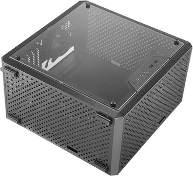 Корпус Cooler Master MasterBox Q500L ATX Mini Tower з прозорою бічною панеллю, організацією кабелів і багатьма варіантами охолодження