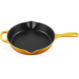 Le Creuset Signature висока сковорода-каструля з чавуну, 26 см, 2 л, для всіх плит і духовок, колір Nectar