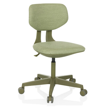 Дитячий письмовий стілець / дитяче крісло KID COLORE тканина зелений hjh OFFICE