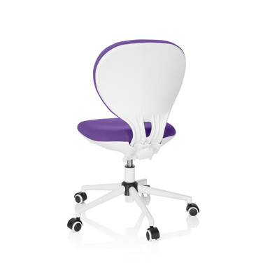 Дитячий стілець / дитячий письмовий стілець KID VIVO тканина фіолетовий hjh OFFICE
