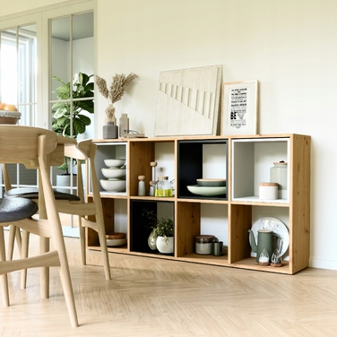 Стелаж TopEshop 147 x 75 x 30 см, дуб артизан