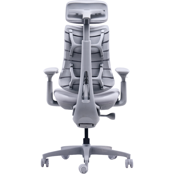 Крісло офісне ергономічне LiberNovo Omni Space Gray 48 см