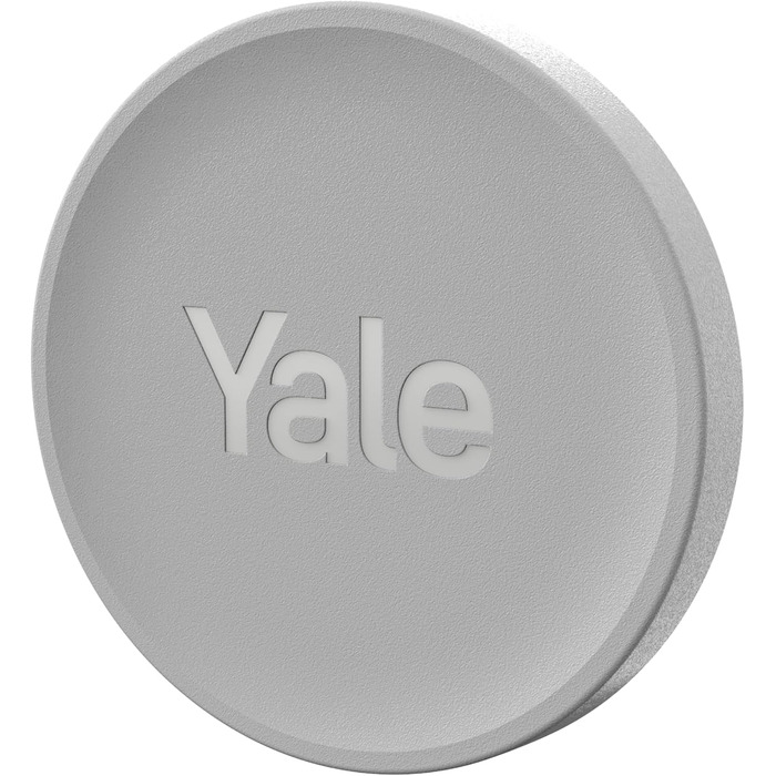 Розумний дверний замок Yale Dot, матове срібло, безключовий доступ через смартфон, дистанційне керування, сумісний з додатком Yale Home та Linus Smart Lock L2 Dot