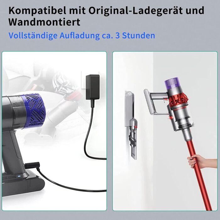 AIMAX акумулятор 4600 мА·год для Dyson V7, сумісний з Animal, Motorhead, Trigger, SV11, Fluffy, Mattress Extra, ручний пилосос, 21.6В, заміна батареї