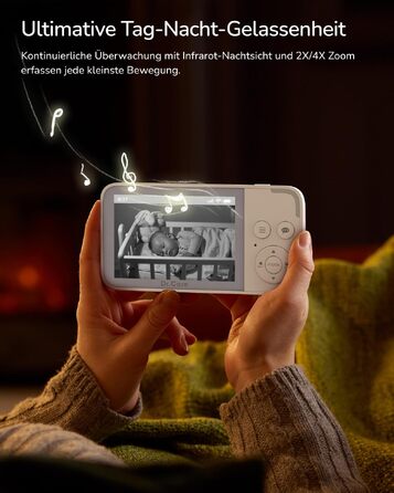 Відеоняня Dr.Care з камерою та монітором 3.5