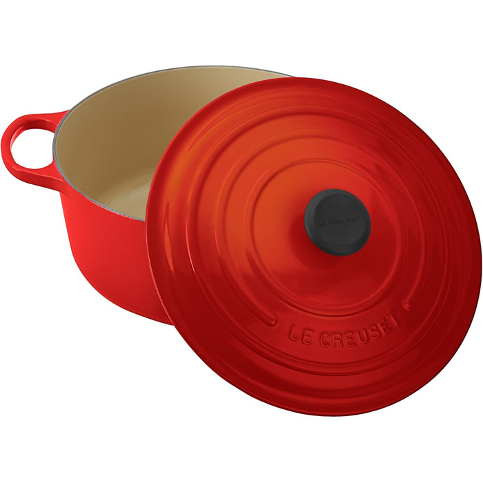 Каструля Le Creuset Signature, чавун, емальована, кругла, 2,8 л, помаранчева