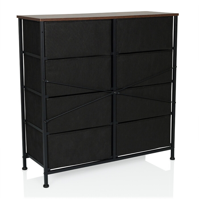 Комод RAGALA LIGHT 80x30x82 см 8 шухляд копчений дуб hjh LIVING