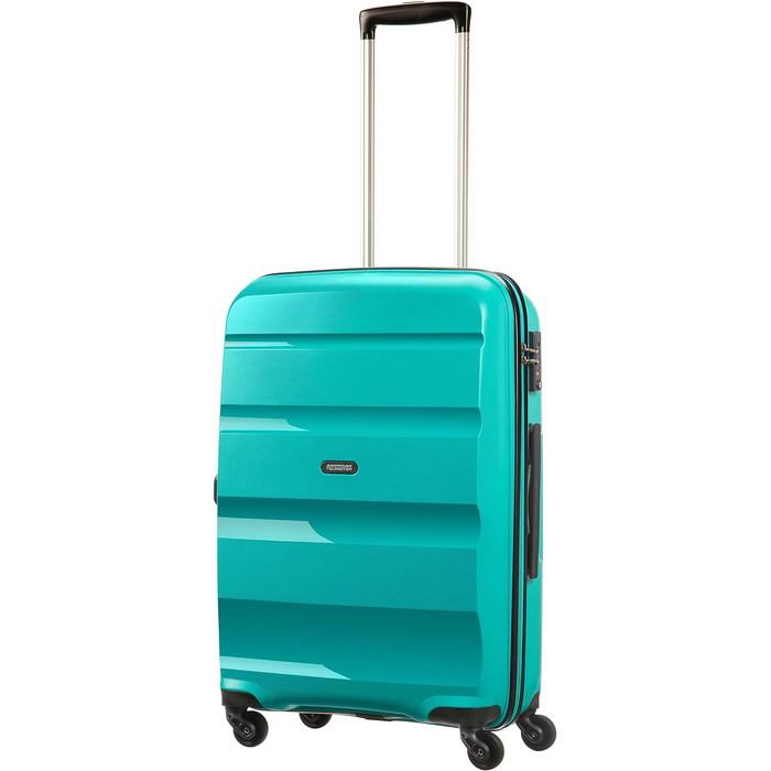 Валіза American Tourister Bon Air Spinner M 66 см, бірюзова, ручна поклажа
