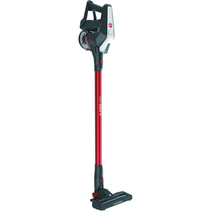 Пилосос акумуляторний Hoover з насадкою для шерсті тварин, до 25 хв роботи, без мішка, вертикальний, LED-підсвітка [HF322AFP]