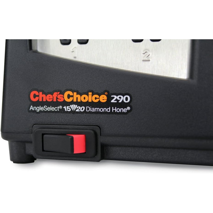 Двосторонній алмазний точильний камінь Chef's Choice M290 Hybrid AngleSelect для ножів, чорний