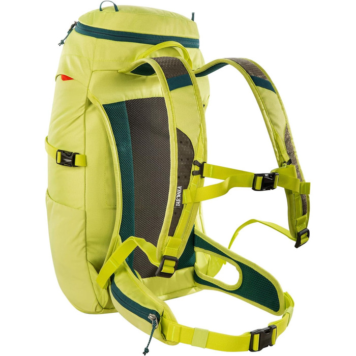 Рюкзак Tatonka Hike Pack 27 л з вентиляцією спини та дощовиком, легкий туристичний рюкзак для жінок і чоловіків, лайм