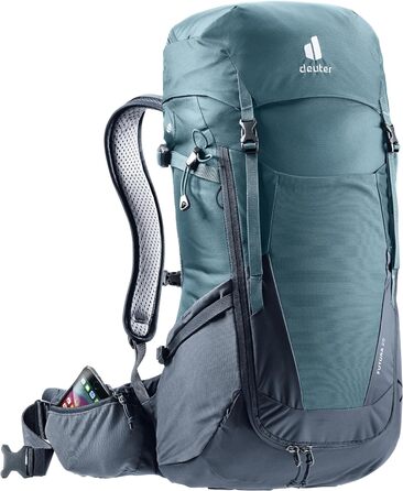 Рюкзак для туризму Deuter Futura 26 л, синій, анатомічна спинка