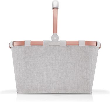 Складана сумка-кошик для покупок reisenthel carrybag twist Sky Rose — водонепроникна та містка