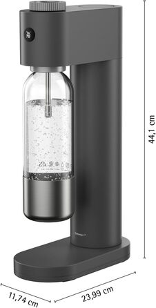 Скляна карафа WMF Basic з кришкою, 0.85 л - для води та напоїв