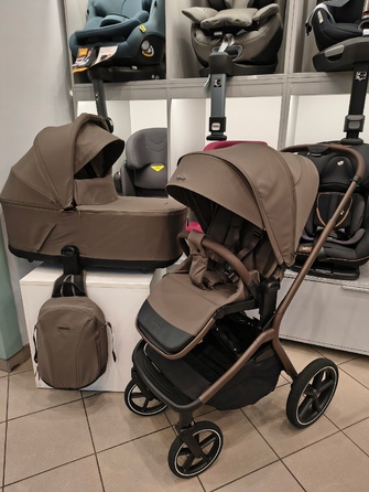 Дитячий візок 2в1 My Junior MAVI (обличям до батьків та по ходу руху), Mocca Brown