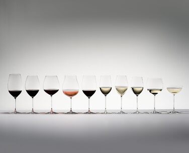 Бокали RIEDEL Veritas Riesling/Zinfandel 2 шт. Кришталеві, для вина Ріслінг/Зінфандель, для посудомийної машини