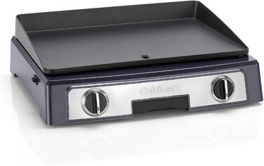 Електричний гриль-планча Cuisinart XL для дому, антипригарна знімна плита, 2-зонне регулювання температури до 260°C, гриль і гриль-гріддл для розваг, Teppanyaki