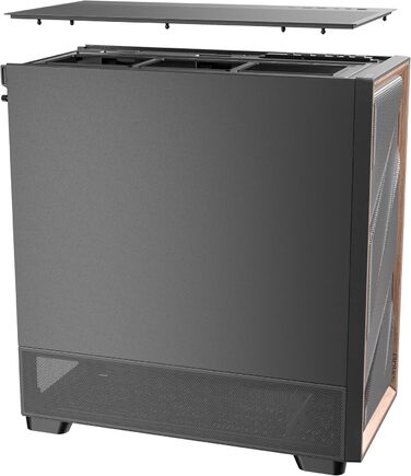 Корпус для ПК Antec GEH Flux SE Midi Tower чорний, для ігрових та офісних систем, вентиляція, роздрібна версія