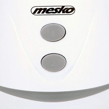 Блендер стаціонарний Mesko MS 4060g, 1 л, 500 Вт, 2 швидкості, нержавіюча сталь, BPA-free, пластик