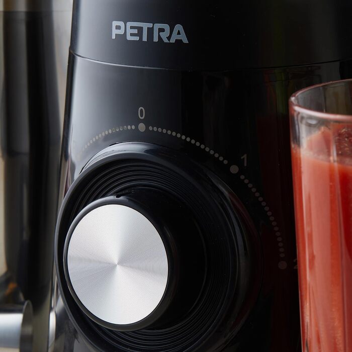 Набір для коктейлів Petra PT5619VDE — стаціонарний міксер з шейкером, аксесуари, 2 швидкості та імпульсний режим, лезо з нержавіючої сталі, блокування, для пуншів і смузі, 1,5 л, 500 Вт