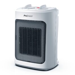 Керамічний обігрівач Pro Breeze 2000W з термостатом, електричний конвектор з 3 рівнями нагріву та захистом від перегріву, білий