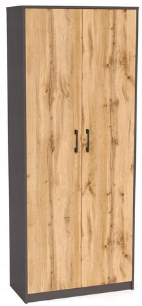 Стелаж Matkam 74 x 35,01 x 180 см, графіт