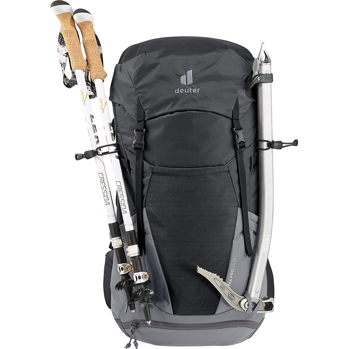 Рюкзак Deuter Futura Pro 34 SL Black-Graphite для жінок, туристичний, 34 л