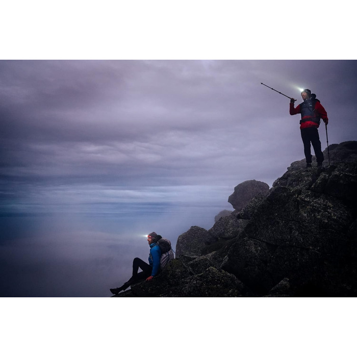 Ліхтар налобний Petzl Actik сірий універсальний, LED, для туризму та спорту