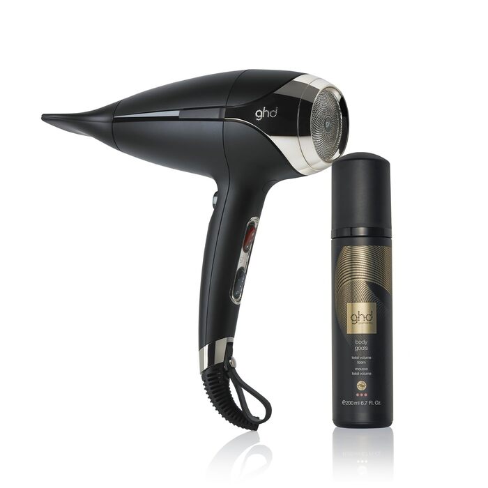 Професійний фен для волосся ghd Helios з безщітковим мотором та іонною технологією, бордо