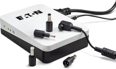 USV Eaton 3S Mini 36W для роутерів, камер та Smart Home - 9/12/15/19V DC, Білий/Чорний