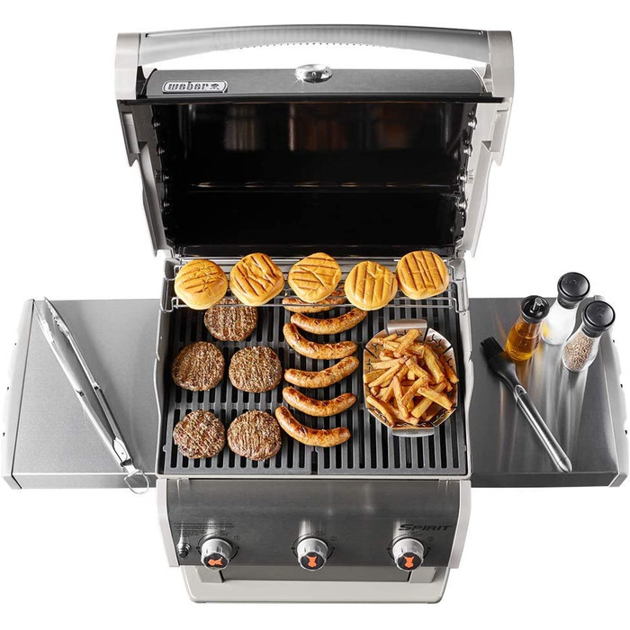 Чавунна решітка Denmay 7638 для гриля Weber Spirit I/II E/S 310, 320, 330, Genesis Silver B/C, 44,5x30,3 см