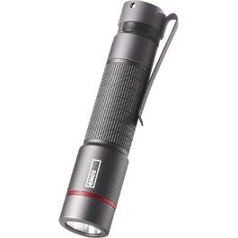 Ліхтарик EMOS Ultibright 60, CREE LED, металевий, ударостійкий і водонепроникний IP65, 170 лм, до 100 м, з кліпсою та ручкою, чорний, для дому та вулиці