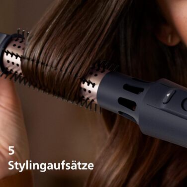 Philips AirStyler Serie 5000 BHA530/00 – професійний фен-стайлер з 5 насадками для укладки волосся